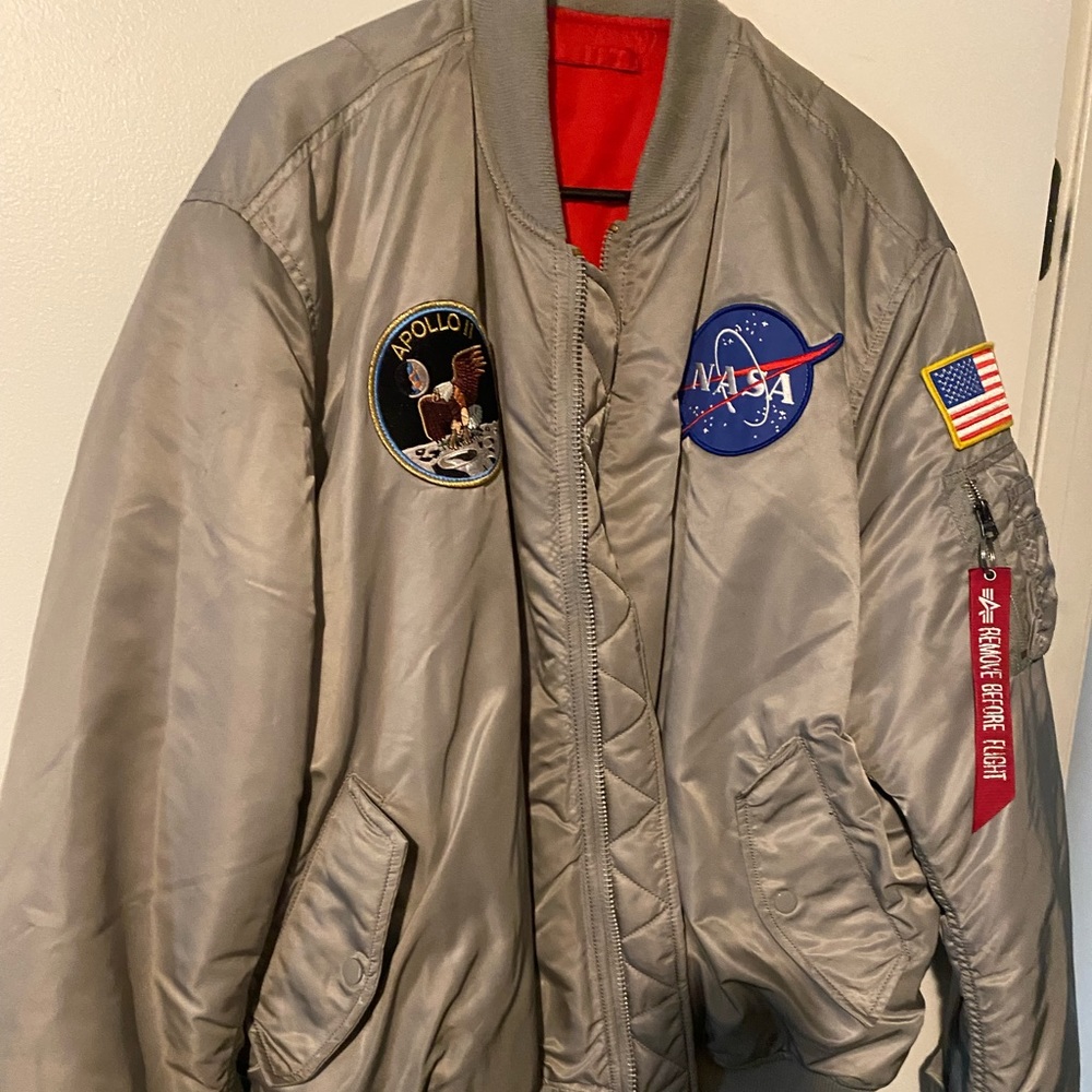 NASA bomber jacket, 2xl